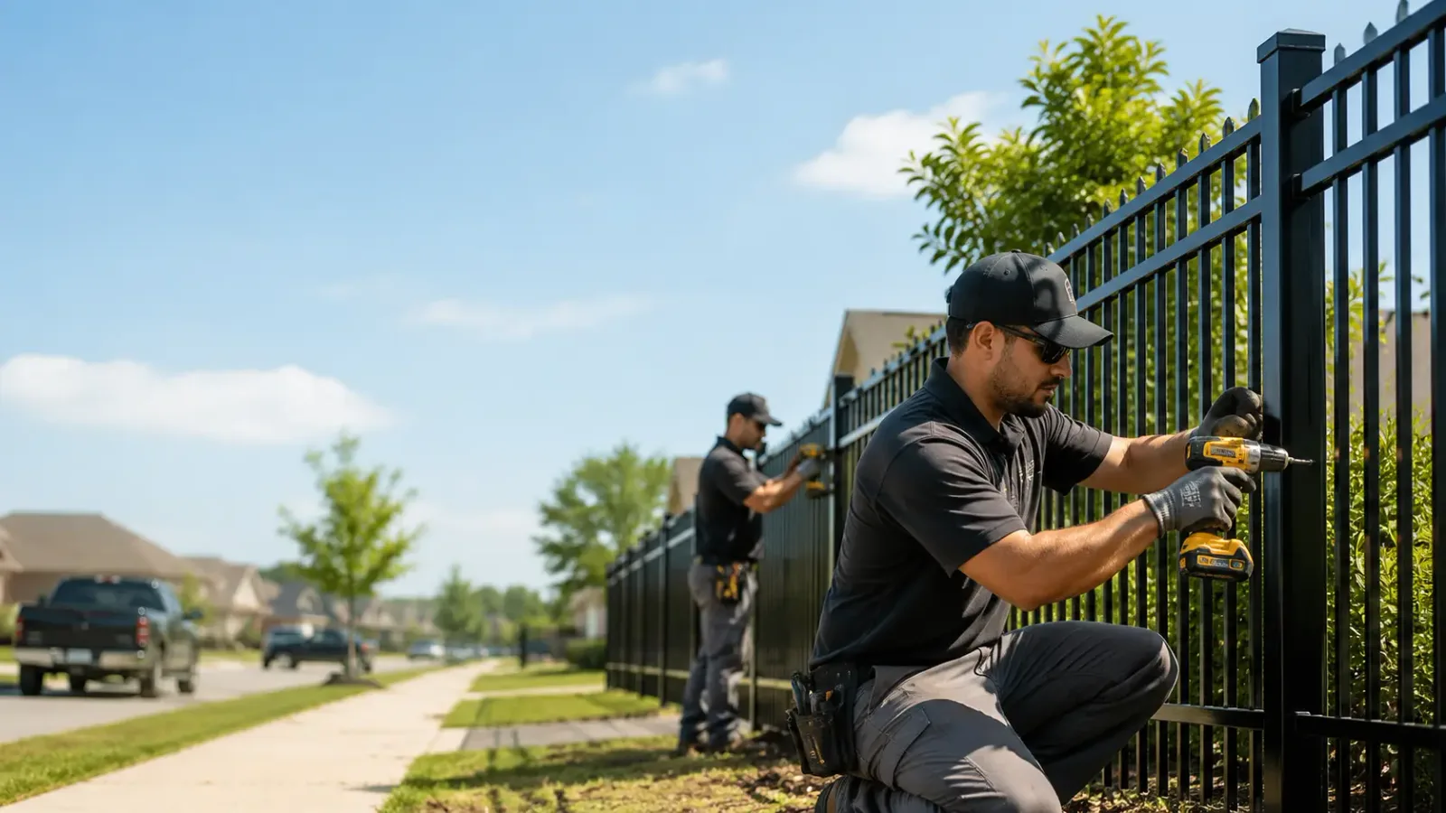 Metal Fence Installation in Broadford, VA